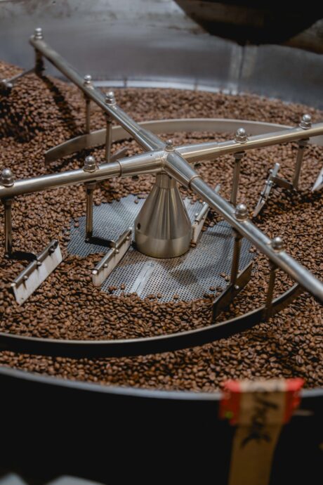 Langzeitröstung Kaffeebohnen